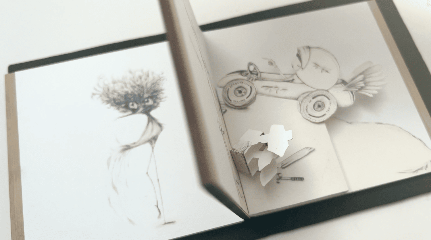 Karen Maenhout, illustrator and paper engineer